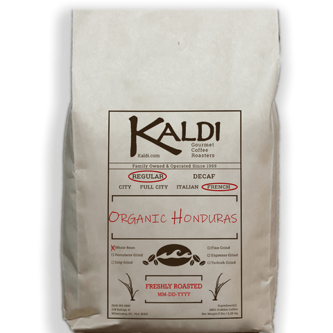 French Roast Fair Trade Organic Honduras Cocafelol Whole Bean