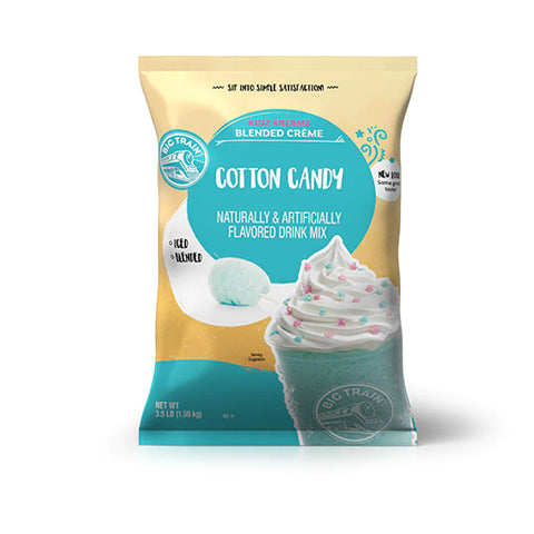 Big Train Blended Creme Mix - Kidz Kreamz Cotton Candy  (3.5 lb)