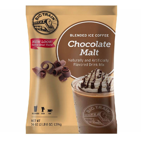 Big Train Chocolate Malt Blended Ice Coffee 3.5 lb. bag