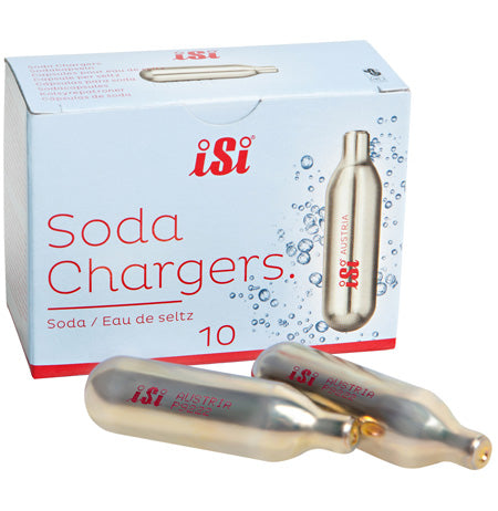 Isi CO2 SODA Chargers for Soda Siphon box of 11