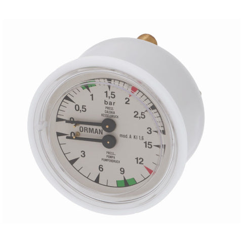 Pressure Gauge Double Scale