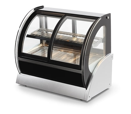 Vollrath 40881 48in. Refrigerated Countertop Display Case Curved Glass