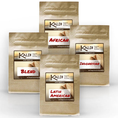 Sample Pack of Gourmet Coffees