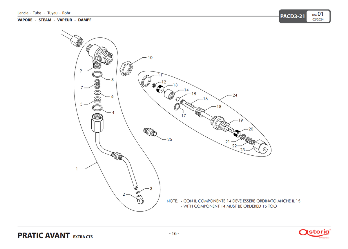 Parts diagram