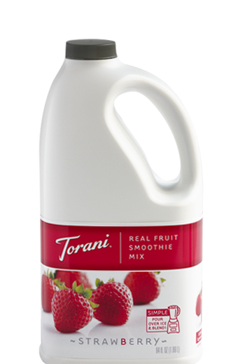 Torani Real Fruit Smoothie Mix - Strawberry (64 fl. oz.)