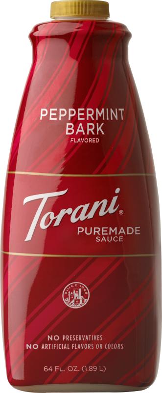 Torani Puremade Sauce - Peppermint Bark (64 oz.)