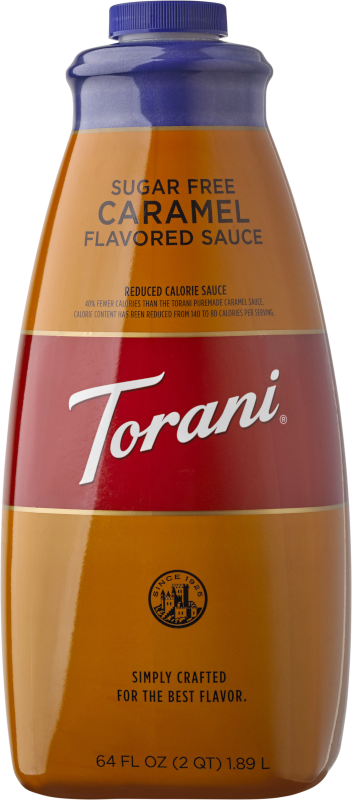 Torani Sugar Free Sauce - Caramel (64 oz.)