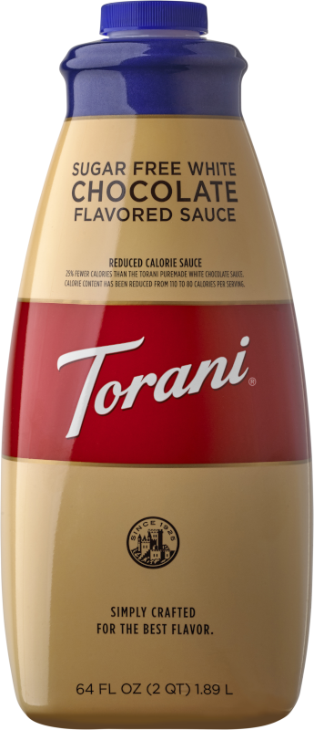 Torani Sugar Free Sauce - White Chocolate (64 oz.)