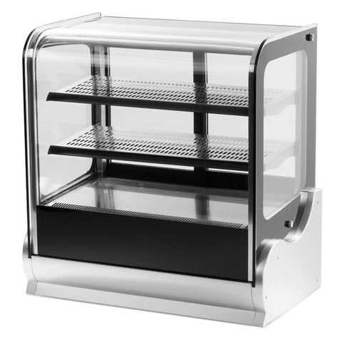 Vollrath 40864 60in. Refrigerated Countertop Display Case Cubed Glass