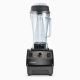 Vitamix 62826 Vita-Prep 3 with 64 oz. / 2.0 L BPA-Free, clear container complete with wet blade assembly, lid, tamper, and black base.