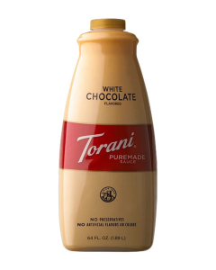 Torani Puremade Sauce - White Chocolate (64 oz.)