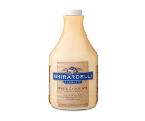 Ghirardelli Sauce White Chocolate 5lb 7.3oz.
