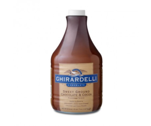 Ghirardelli Sauce SWEET Ground Chocolate & Cocoa 87.3 oz.
