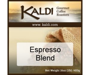 Espresso Kaldi Blend 16 oz. (1 lb.) bag