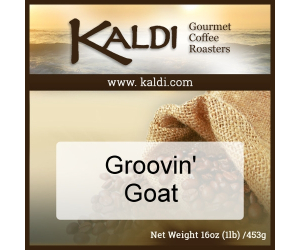 Kaldi's Groovin' Goat Blend 16 oz. (1 lb.) bag