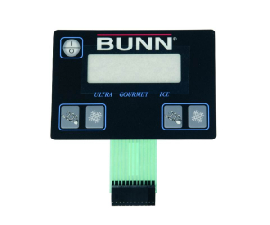 BUNN 32126.1004 Kit, Membrane Switch Ultra-2 Black