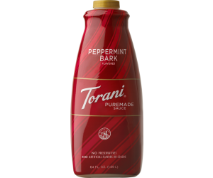 Torani Puremade Sauce - Peppermint Bark (64 oz.)
