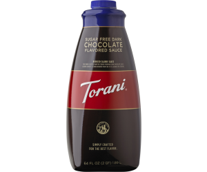 Torani Sugar Free Sauce - Dark Chocolate (64 oz.)