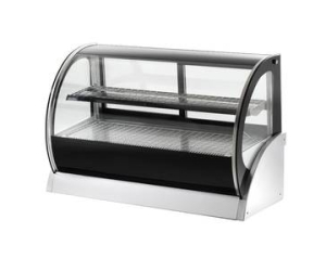 Vollrath 40854 59in. Refrigerated Countertop Display Case Curved Glass