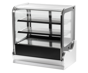 Vollrath 40864 60in. Refrigerated Countertop Display Case Cubed Glass
